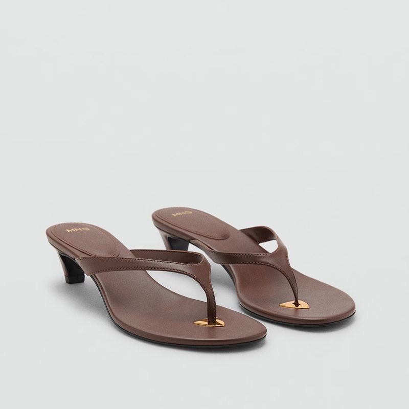 Brown Sandal Heels
